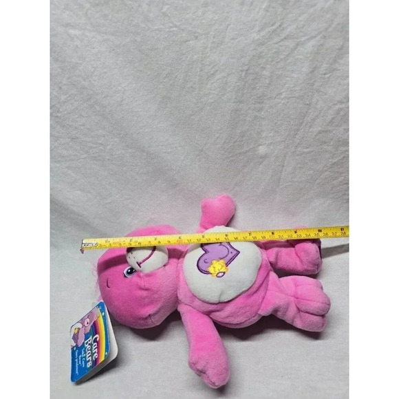 Care Bears 2003 Take Care Bear Pink Stuffed Animal Plush 10"- With Tags - Picture 13 of 13